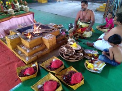Amavasai Sarba Soolini Prathyangira Devi Yagam Nadaipetradhu
